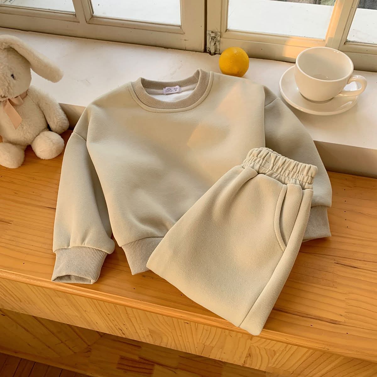 Children's Crewneck Sweat + Jogger Set {8 Options}
