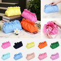 Ruffle Makeup Bag