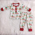 Button Red Christmas Truck Lounge Set