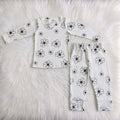Girly Flowers White Lounge Set