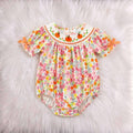 Floral Smock Pumpkin Bubble