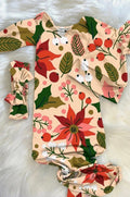 Custom Print Infant Gown 3PC Set