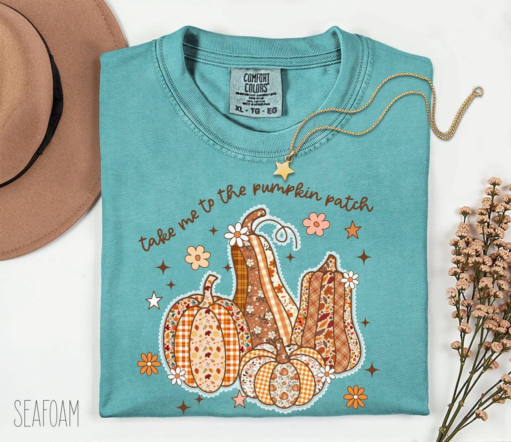 Comfort Colors Take Me To The Pumpkin Patch Fall Pumpkins Tee