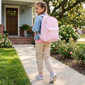 Light Pink Checkered Mouse Ears Backpack