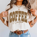 Gildan Polka Dot Coffee Weather Tee + Crewneck
