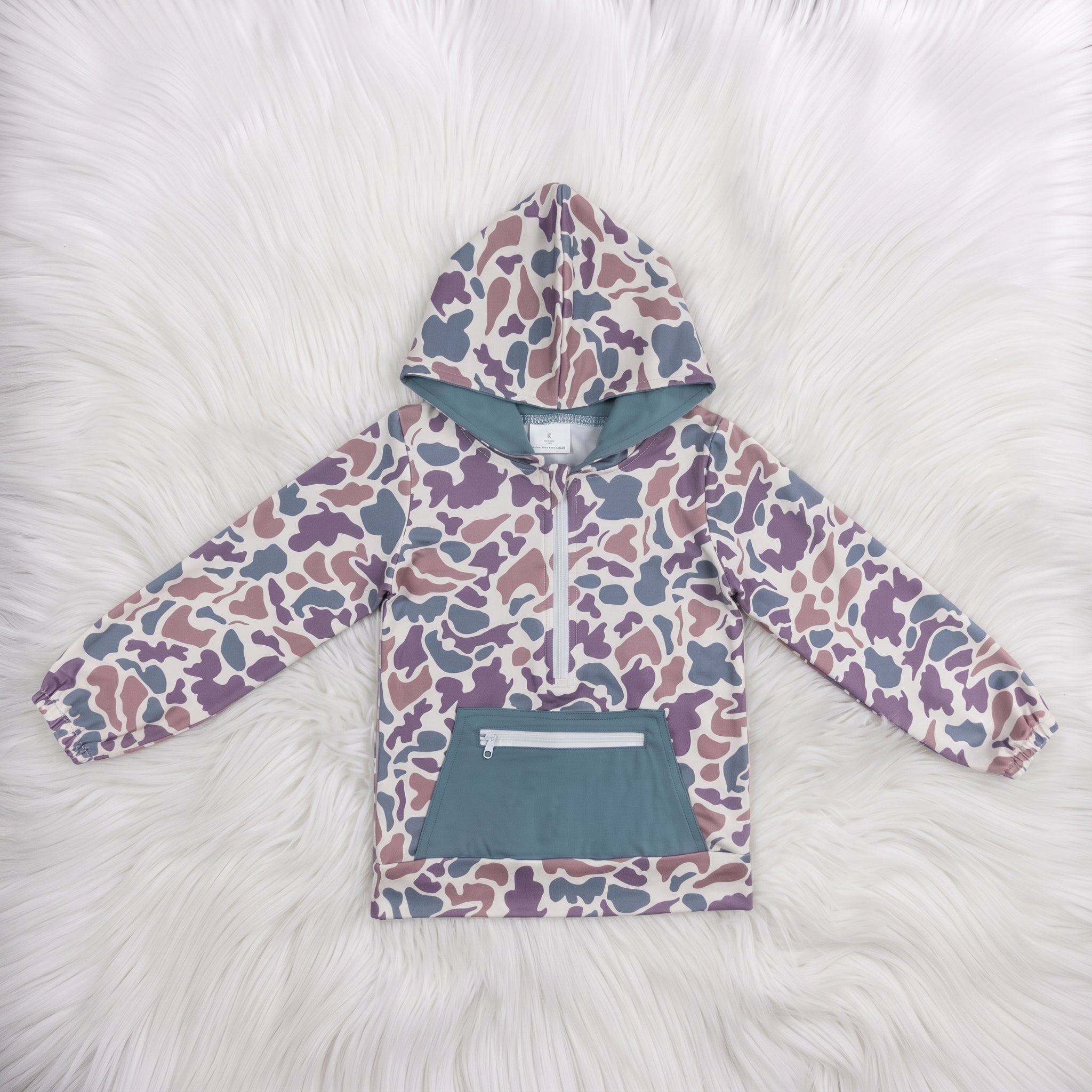 Camo Zipper Pocket Jacket