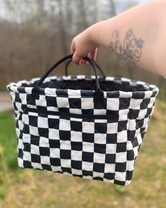 Custom Print Quilt Storage Basket
