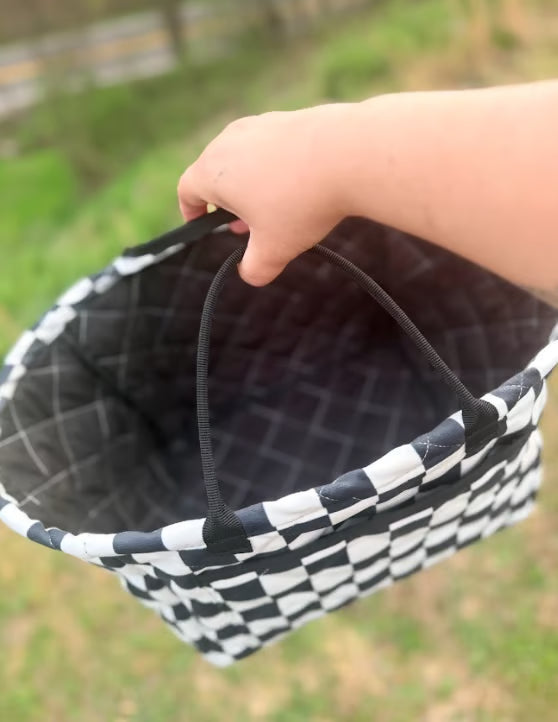Custom Print Quilt Storage Basket